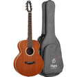 Flight PIXI MAH Reisgitaar met Massief Mahonie Bovenblad Natural Satin