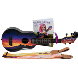 Flight TUS-EE Sunset PACK Elise Ecklund Signature Soprano Ukulele Set met Tuner, Capo, Strap, Songbook en Gigbag