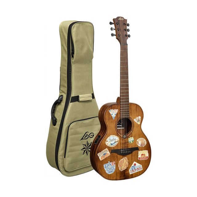 LÂG ESCAPADE-GTE Travel Elektro-Akoestische Gitaar