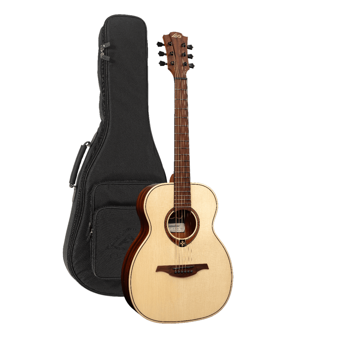 LÂG TRAVEL-SP Travel Akoestische Gitaar - Massief Engelmann Sparren