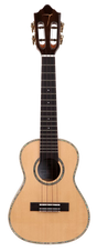 TOM 680 M Tenor Ukulele Massief Sparren met Walnoot en Esdoornbinding