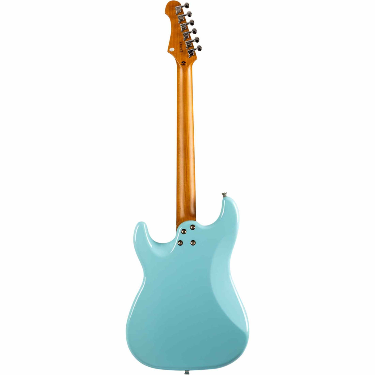 JET JS-400 HT BL S-style Elektrische Gitaar Humbucker Hardtail Rosewood Toets Blauw