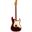 JET JS-480 WR G S-style Elektrische Gitaar HSS Alnico V Tremolo Rosewood Toets Wijnrood met Gouden Hardware