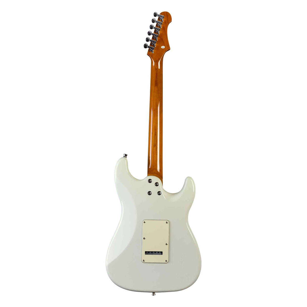 JET JS-400 OW LH Linkshandige Elektrische Gitaar HSS Tremolo Maple Toets Wit