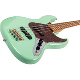 JET JJB-300 SFG JB-style Elektrische Bas 4-snarig Roasted Maple Seafoam Green