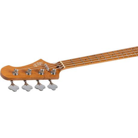 JET JJB-300 SFG JB-style Elektrische Bas 4-snarig Roasted Maple Seafoam Green
