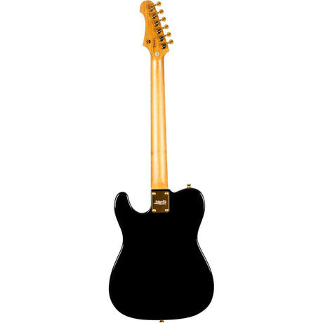 JET JT-300 BK G T-Style Elektrische Gitaar - Zwart met Gouden Hardware
