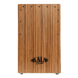 Kala Zebrawood Cajon – diepe klank en verstelbare snaredruk