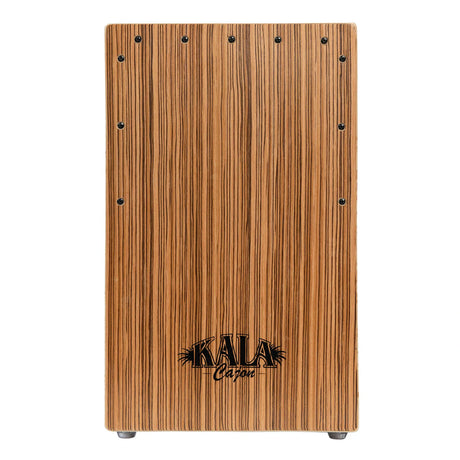 Kala Zebrawood Cajon – diepe klank en verstelbare snaredruk