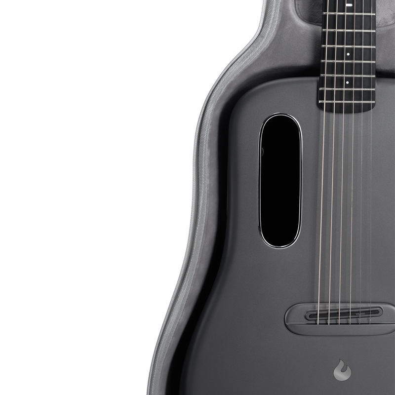 LAVA ME 4 Carbon 36" White – Smart Gitaar met SHARC-processor, FreeBoost™ & Space Bag