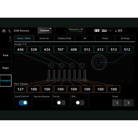 Yamaha MODX M7 synthesizer 76 toetsen met semi-weighted klavier