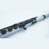 NUVO SF300FSV Student Flute 2.0 – C-stemming, 255 g, zilver, incl. blokfluitkopstuk en etui