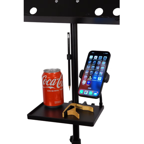 Norveqon LN-140LX lessenaar deluxe, verstelbaar tot 140 cm, met telefoonklem