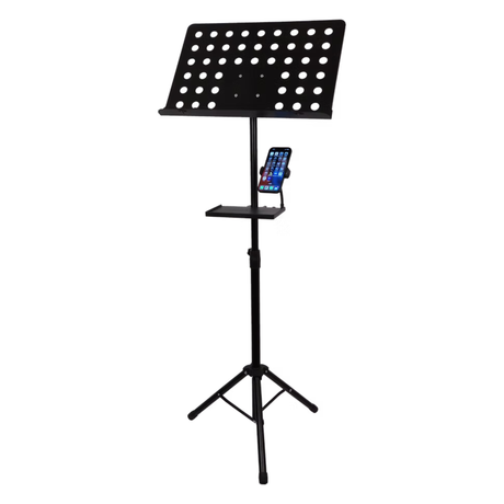 Norveqon LN-140LX lessenaar deluxe, verstelbaar tot 140 cm, met telefoonklem
