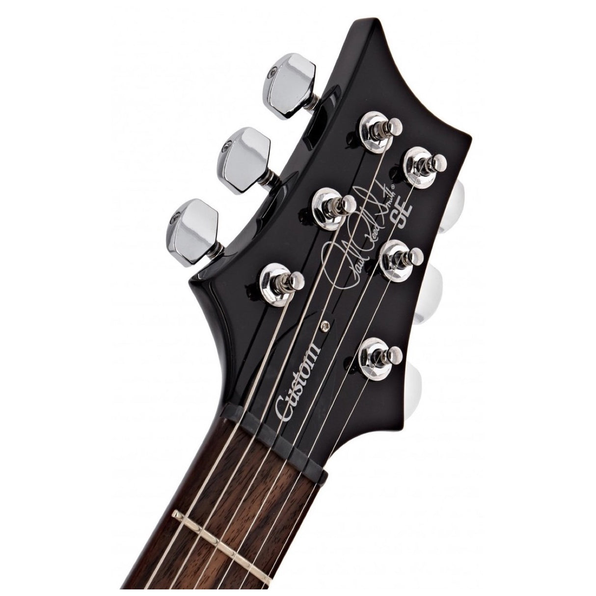 PRS SE Custom 24 Black Gold Burst Electric Guitar with Flame Maple Top including Gig Bag