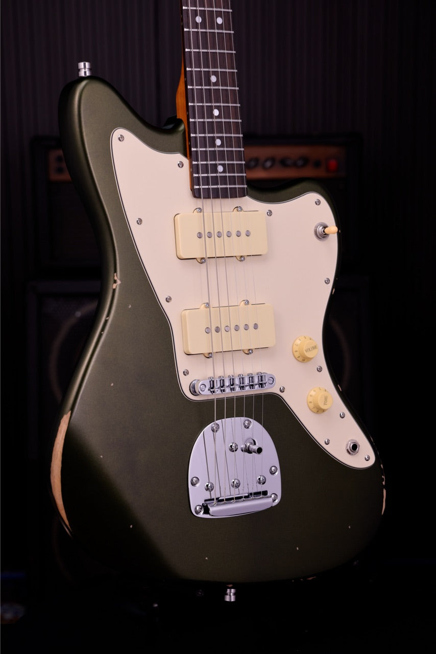 Patina PJ-6 SGR R JM-Style P90 - Sherwood Green Nitro Relic