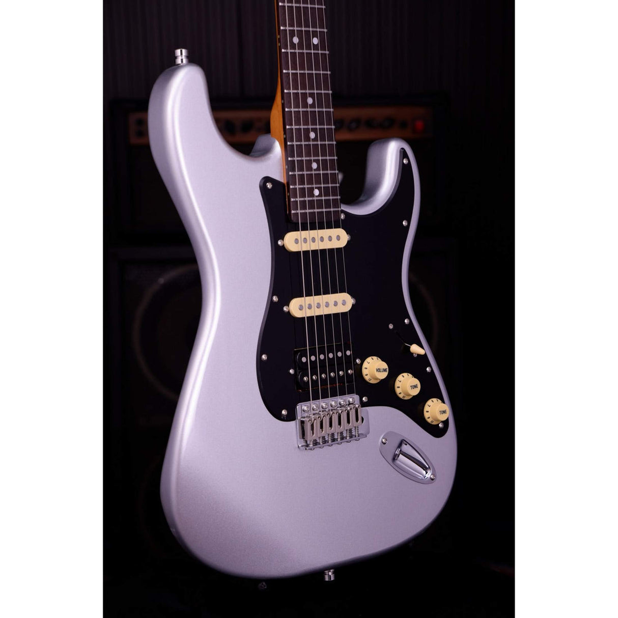 Patina PS-4 SL S-Style HSS - Silver Metallic Nitro