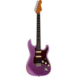 Patina PS-7 PP R S-style Elektrische Gitaar HSS Alnico V Nitro Relic Paulownia Body Roasted Maple Hals Paars