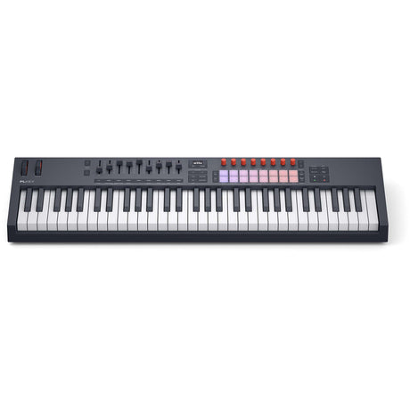Novation FLkey2 61 master keyboard met 61 toetsen, 16 pads en 9 faders