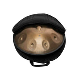 Sela SE 202 Stainless Steel Handpan D Amara 440 Hz goud handgemaakt met gevoerde draagtas