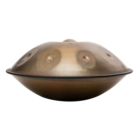 Sela SE 300 Stainless Steel Handpan Bb2 Amara 440 Hz goud handgemaakt met gevoerde draagtas