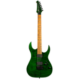 Spira Guitars S-450 TGR Transparent Green elektrische gitaar