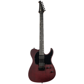 Spira Guitars T-400 MWR Satin Wine red elektrische gitaar