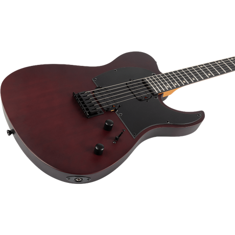 Spira Guitars T-400 MWR Satin Wine red elektrische gitaar