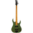 Spira B-400 MGR 4-String Elektrische Bas Actieve Villain Soapbar Pickups Roasted Poplar Satin Dark Green