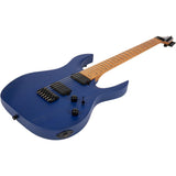 Spira S-600 ABL Elektrische Gitaar Swamp Ash Blue met Stainless Steel Frets