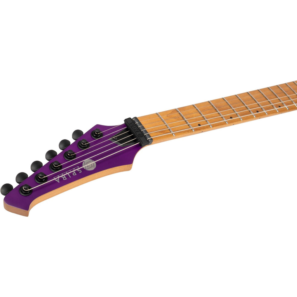 Spira S-600 APP Elektrische Gitaar Swamp Ash Purple met Stainless Steel Frets