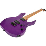 Spira S-600 APP Elektrische Gitaar Swamp Ash Purple met Stainless Steel Frets