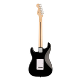 Squier Sonic Stratocaster Pack MN Black Elektrische Gitaar Starterset met Versterker