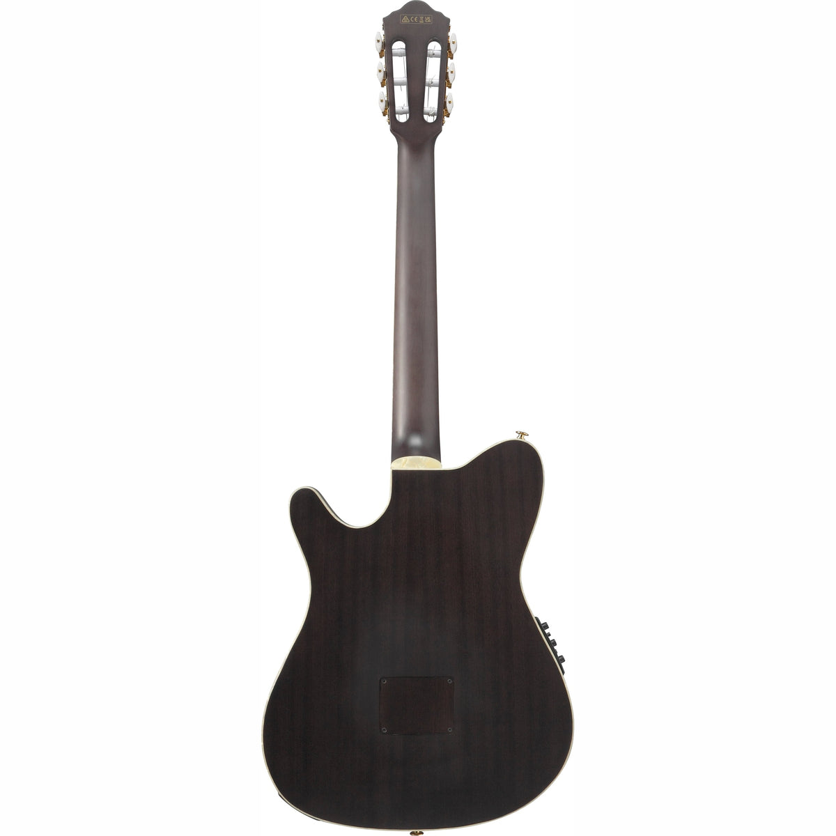 Ibanez TOD10N TKF Tim Henson Signature elektro-akoestische gitaar Transparent Black Flat