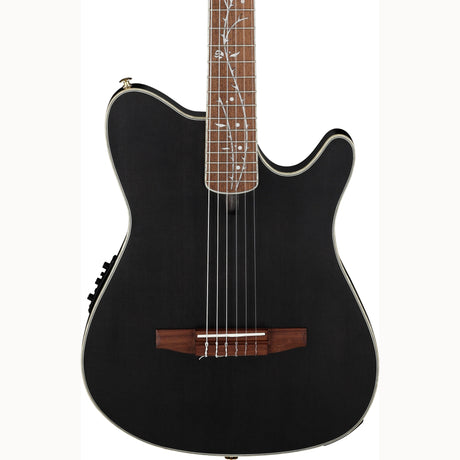 Ibanez TOD10N TKF Tim Henson Signature elektro-akoestische gitaar Transparent Black Flat