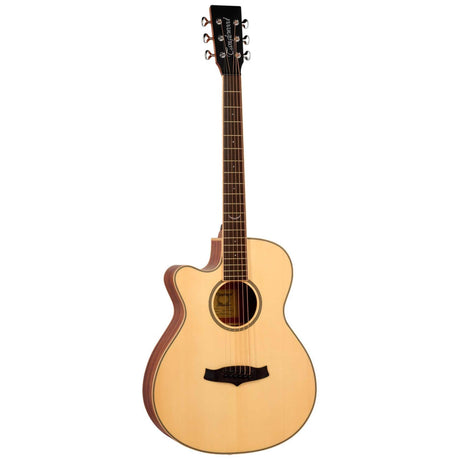 Tanglewood Premier 4 CE LH Linkshandige Elektro-Akoestische Gitaar Natural Satin