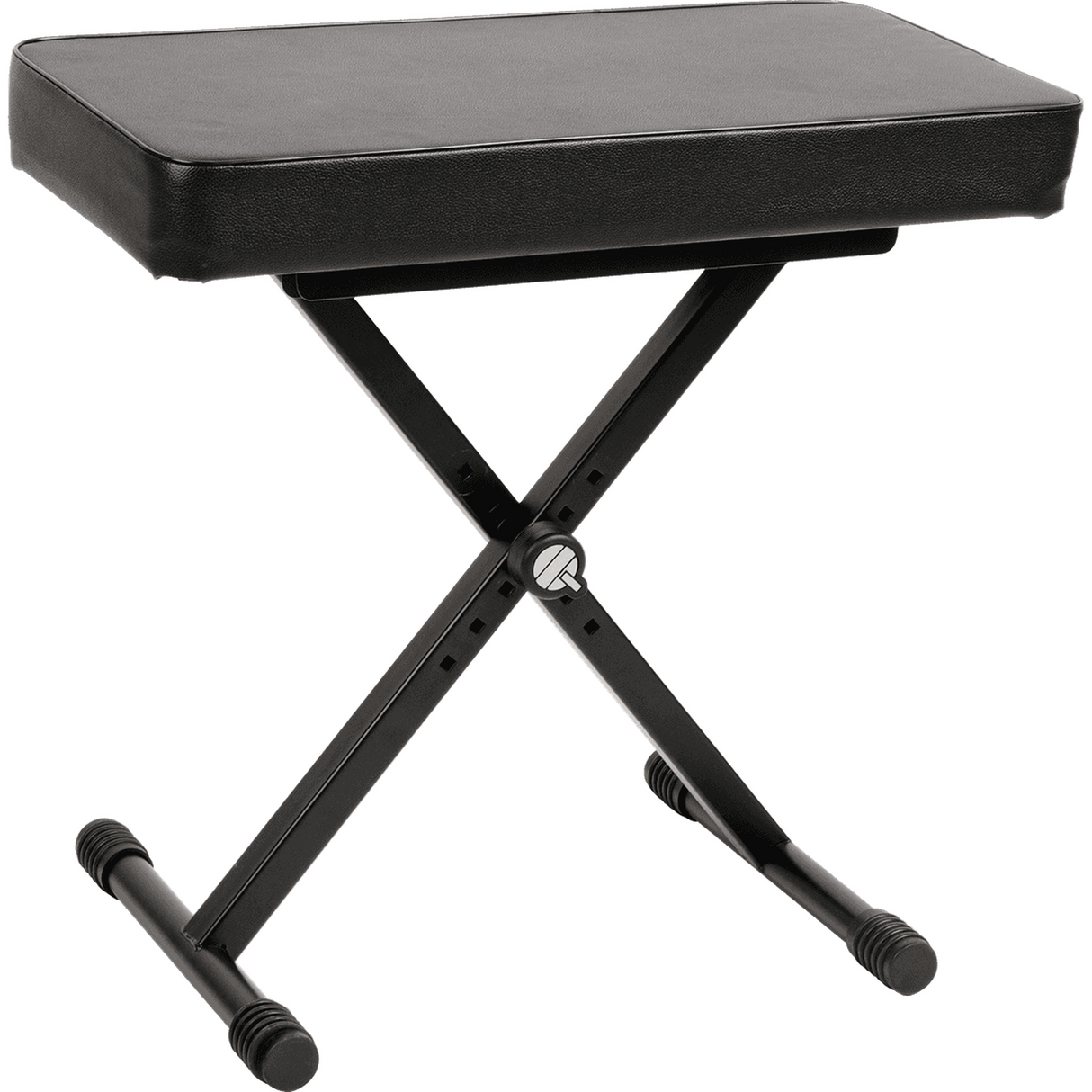 QUIKLOK BX14 Keyboard Bank – Verstelbaar 465-640 mm, 30 mm Frame, Kunstleer