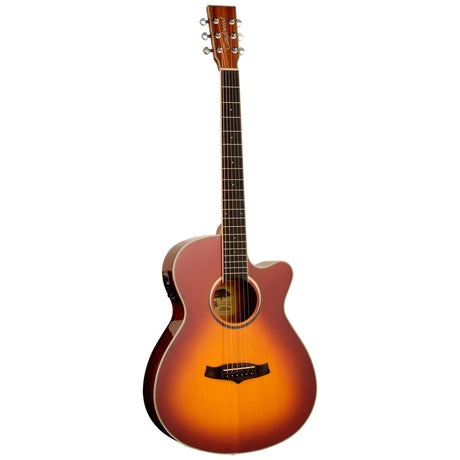 Tanglewood Winterleaf Spruce 4 C E SB Elektro-Akoestische Gitaar Solid Spruce Sunburst Gloss