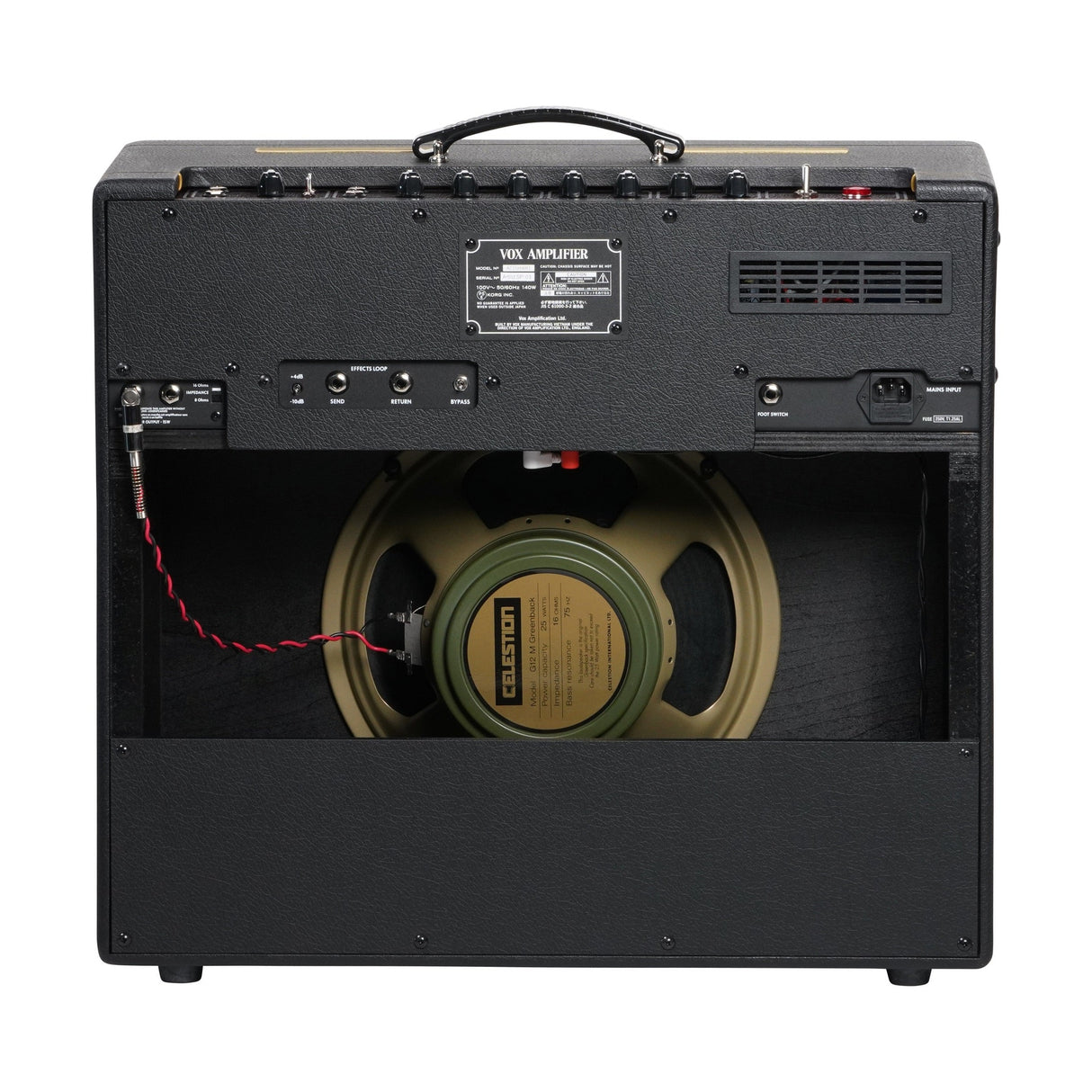 Vox AC15 HW 15W buizen gitaarversterker met 12 inch Celestion Greenback