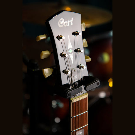 Cort CR250 VB2 Elektrische Gitaar Single Cut Mahonie met Flame Maple Top Vintage Burst