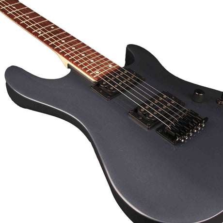 Cort KX100 Metallic Ash Elektrische Gitaar HH Nyatoh met Hardtail Brug