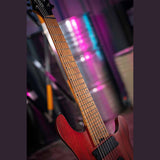 Cort KX307 Multi Scale OPM 7-Snarige Elektrische Gitaar Mahonie Roasted Maple Open Pore Mahogany