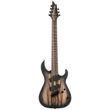Cort KX507MS Pale Moon 7-snarige Multiscale Elektrische Gitaar Natural Black Burst