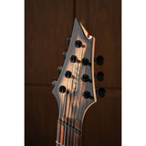 Cort KX507MS Pale Moon 7-snarige Multiscale Elektrische Gitaar Natural Black Burst