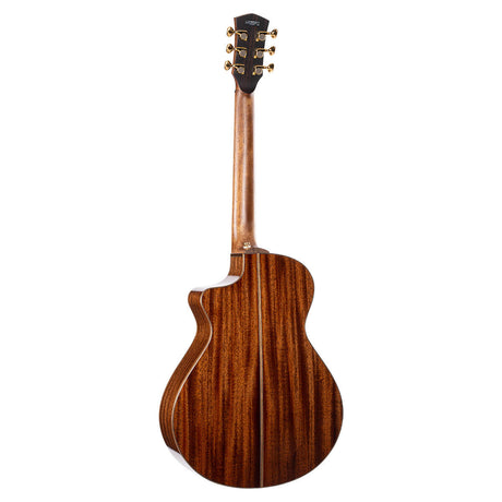 Cort Modern Black Masterpiece – Massieve Europese Spar, Mahonie & Dual Sound Ports