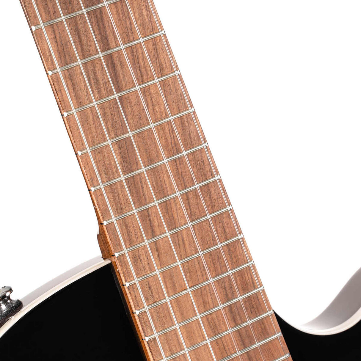 Cort Sunset Nylectric II BK Nylon Elektrische Gitaar Solid Sitka Spruce met Fishman S-Core Pickup Zwart