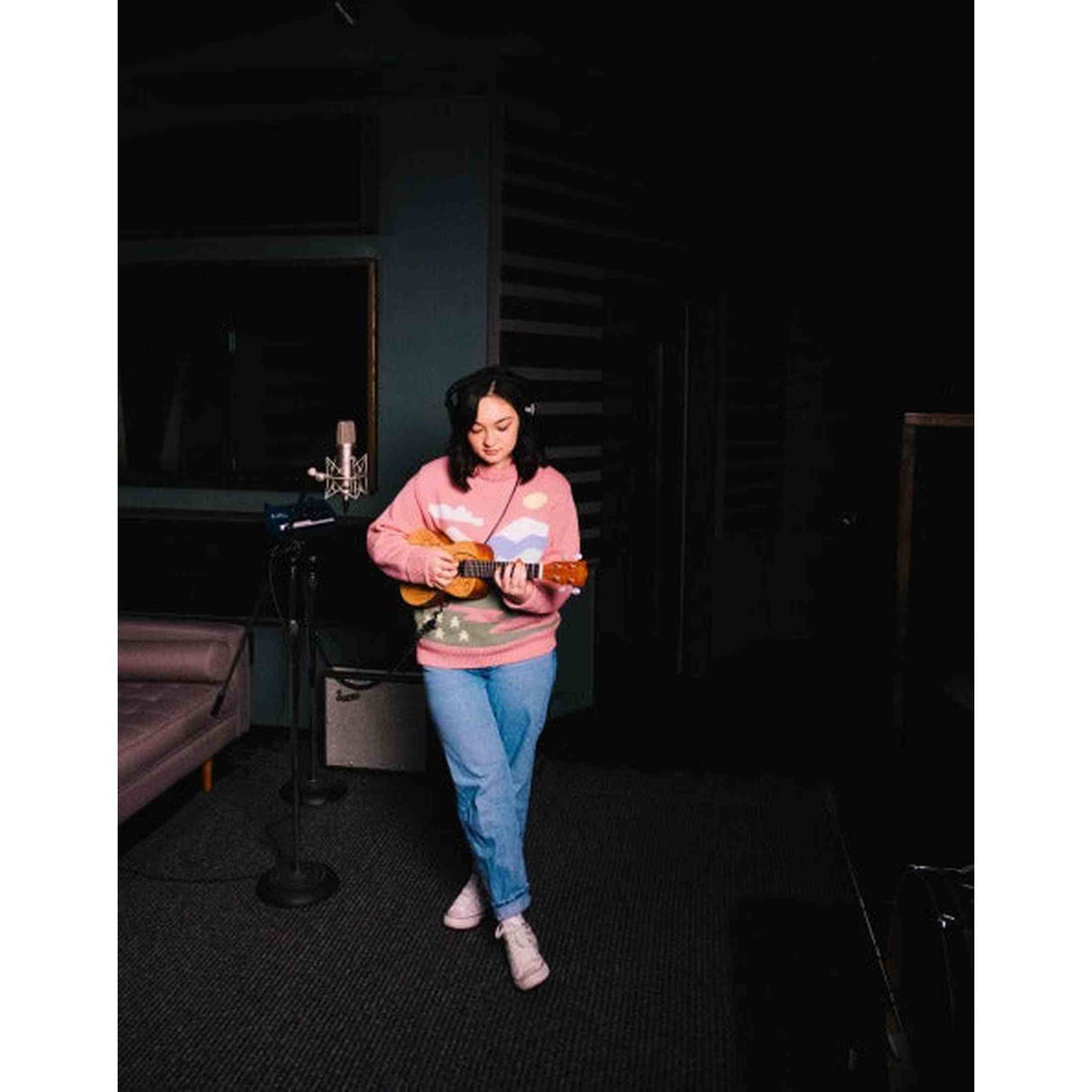 Kala mxmtoon Signature concert ukulele – Sparren bovenblad, mahonie, met custom gigbag