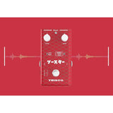 Teisco Boost FET boostpedaal met 9V/24V schakeling en bufferfunctie