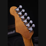 Patina PS-6 LPB R S-style Elektrische Gitaar SSS Alnico V Nitro Relic Paulownia Body Roasted Maple Hals Lake Placid Blue