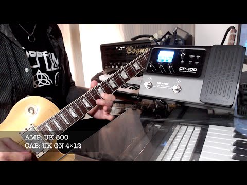Valeton GP-100 Multi-Effects Processor with 140+ Effects, 45 Amp Models and USB Audio Interface